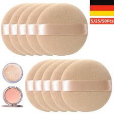 5-50X Puderquaste mit Griff   Schminkschwamm ...