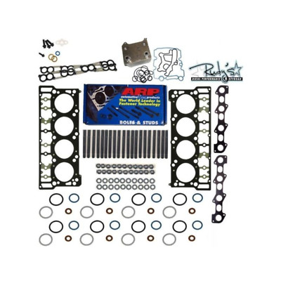 Rudy's Ford 6.0L Powerstroke Black Diamond 20MM Head Gasket Upgrade ARP Stud Kit