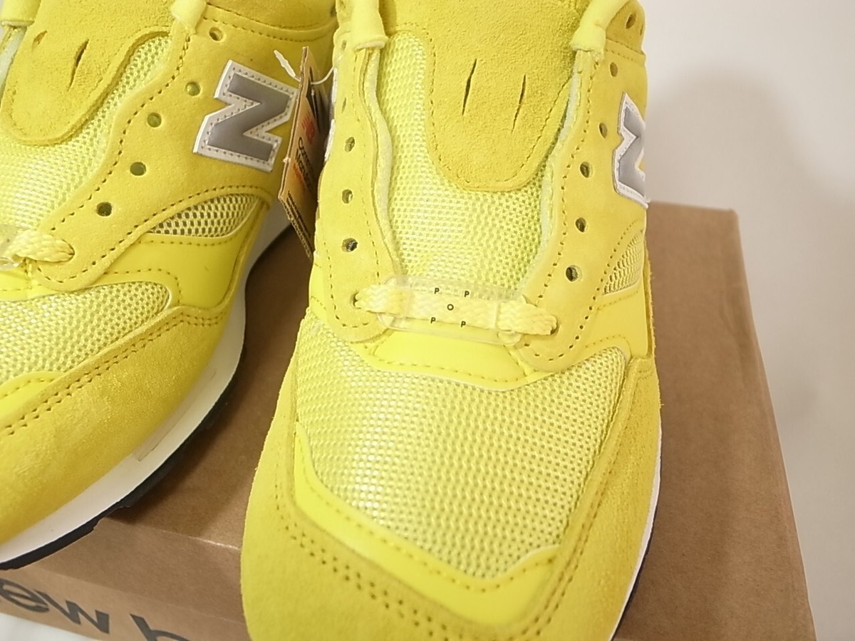 POP TRADING COMPANY x NEW BALANCE M1500POP YELLOW MADE IN