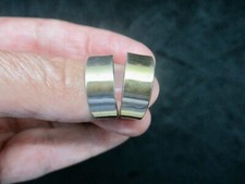 Vintage-Gold Tone Hoop Medium Pierced Earrings