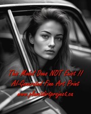 8x10 AI-Generated Fine Art Prints - Limited Edition with Signed Certificate -062