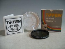 Tiffen 62MM SR Polarizer Filter-Brand New In Jeweled Case  Box 15