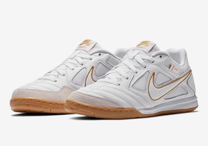 nike sb gato white gold