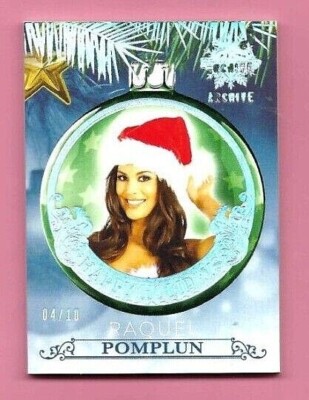 2019 BENCHWARMER RAQUEL POMPLUN ARCHIVE INSERT CARD #04/10 NRMT-MT ONLY 10 MADE