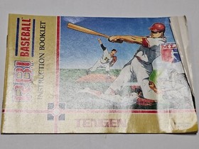 RBI BASEBALL w Manual Nintendo NES Video Game Cartridge Cleaned Tested