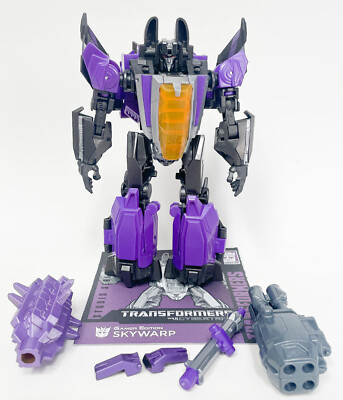 Loose Skywarp Gamer Edition 11 Figure Transformers Studio Voyager Hasbro