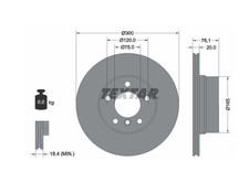 Textar 92199503 Brake Disc for sale online | eBay 