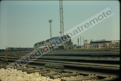Orig. Slide Baltimore & Ohio B&O 3835 EMD GP38 Robie St. Chicago ILL 7-7-70 (7F)