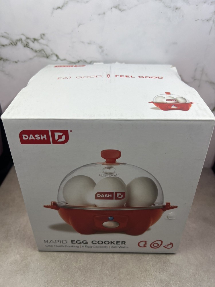 DASH Rapid Electric Egg Cooker for 6 Eggs Compact BB2 Model