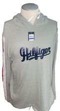 Tommy Hilfiger Men  s Sweater Hoodie XL Grey   Pullover Casual Sweatshirt