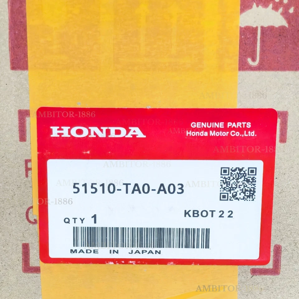 Brazo de control superior delantero genuino NUEVO para pasajero Honda 51510-TA0-A03 Foto 2 de 4