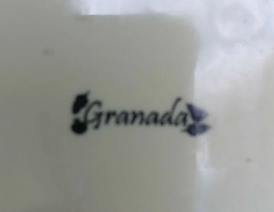 1 Plato de Postre Canapa Ensalada Cuadrada 6" Flor Fruta Granada Home Essentials Foto 2 de 2