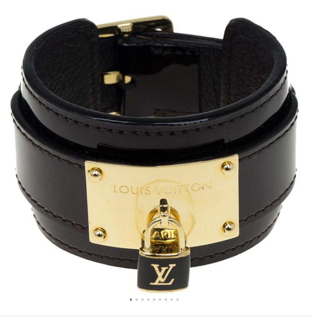 Louis Vuitton Authenticated EPI Brown Leather infinity