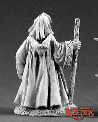 Reaper Miniatures – Rosht & The Green Arch Druid | 25 Mm Metallfigur, Unbemalt | Für Tabletop & Sammler