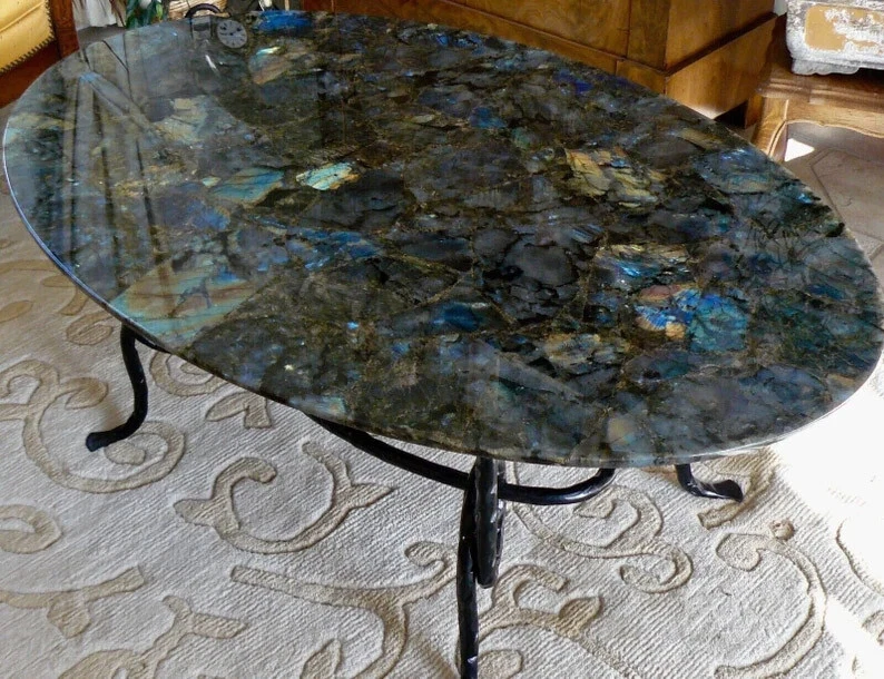Labradorite clearance coffee table