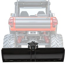 48 Scraper Blade 2 Receiver For Tractor 07.515 Adjustable Angle Snow Plow