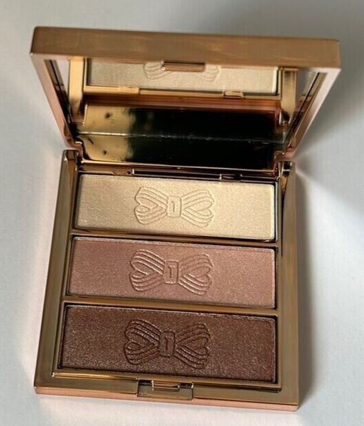 Ted Baker Eyeshadow Trio Palette Highlighter, Pink Shimmer, Dusty