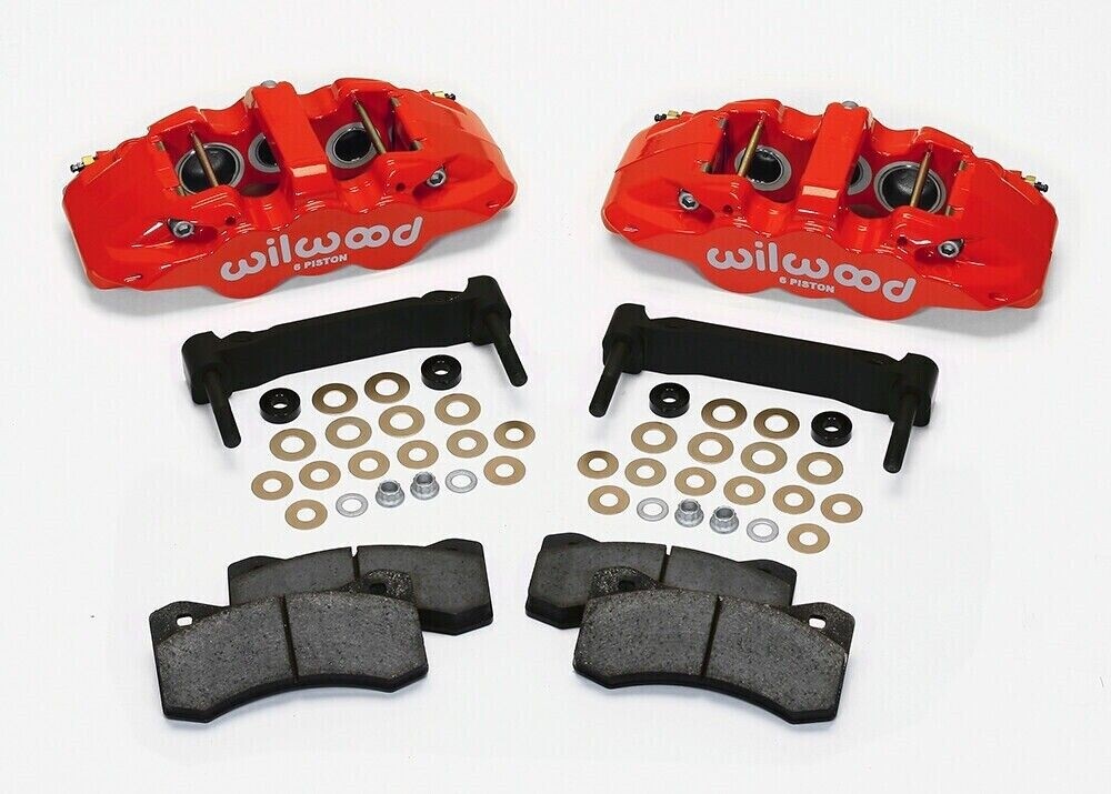 Wilwood 140-12629-R AERO6 Front Brake Kit w/Calipers & Pads for 97