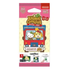 Nintendo Animal Crossing Amiibo Welcome Pack Sanrio - Genuine Single 6 Card Pack