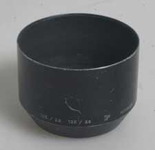 NIKON F NIKKOR HS-4 METAL HOOD 85MM F2 105MM F2.5 AND 135MM F2.8