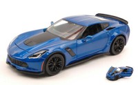 Maisto 1/24 Corvette Z06 2015 Blau Modellbau Statisches Modell Diecast