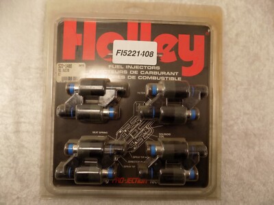 Holley Avenger EFI performance fuel injectors 522-1408 14 lb/hr set of 8