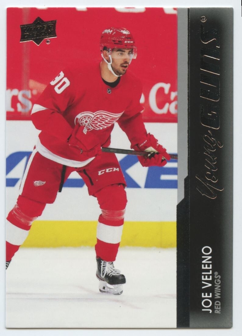 2021-22 Upper Deck Series 1 Young Guns #212 Joe Veleno - Rookie