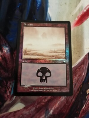 Swamp (foil) - Market Masks - Swamp - Magic The Gathering