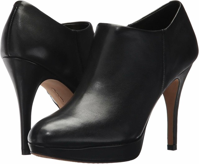 vince camuto black ankle boots