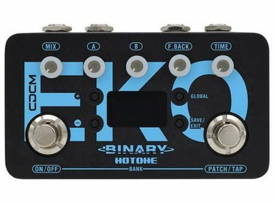 Hotone Binary Eko Delay Guitar Effects Pedal Free Shipping