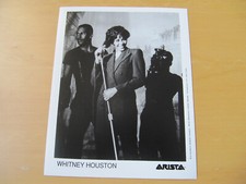 WHITNEY HOUSTON - UK PROMO PRESS PHOTO - 10 x 8 INCHES (Q-5)