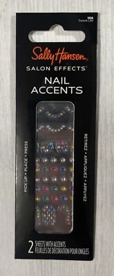 Sally Hansen Salon Effects Nail Accents #106 Sweet Life, 2 Sheets With Accents