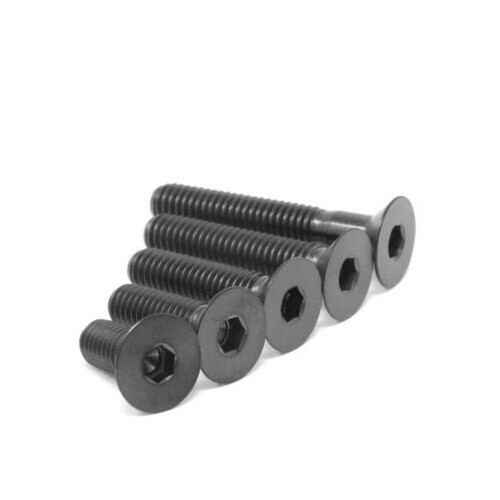 Vis à Tête Fraisée M6 En Titane - Longueurs 10 à 45 Mm, Intérieur Hex, Grade 10.9, Pour Alléger