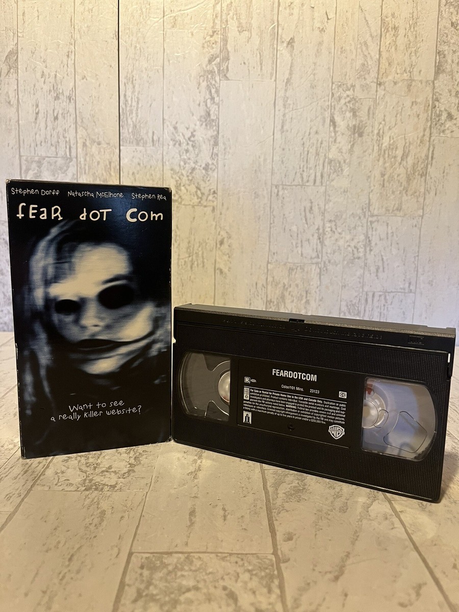 Fear Dot Com VHS!!! (2003) Horror!!! Franchise Pictures!!! Tested