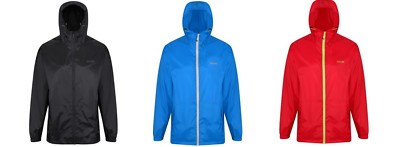 Regatta Pack It III Jacket Mens Raincoat Packbr Wind & Waterproof RRP 39.95