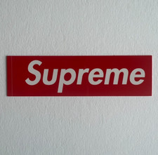 Supreme 激レア カーボン ステッカー レッド Supreme Box Logo Sticker for sale | eBay
