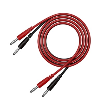 PVC Insulation Stable Connection Interfaces 4mm Safety Banana Plugs Test Cable