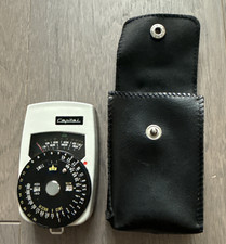 CAPITAL D-III Incident and Reflected Light Cds Exposure Meter W/ Case