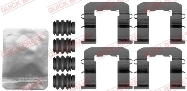 Quick Brake ZubehöRsatz, Scheibenbremsbelag 109-1893 FüR Hyundai-image