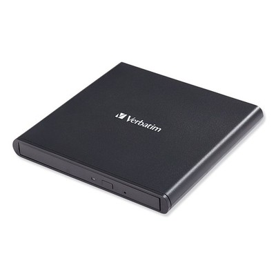 Verbatim  External Slimline CD/DVD Writer, 8X DVD Write Speed/24X CD Write Speed