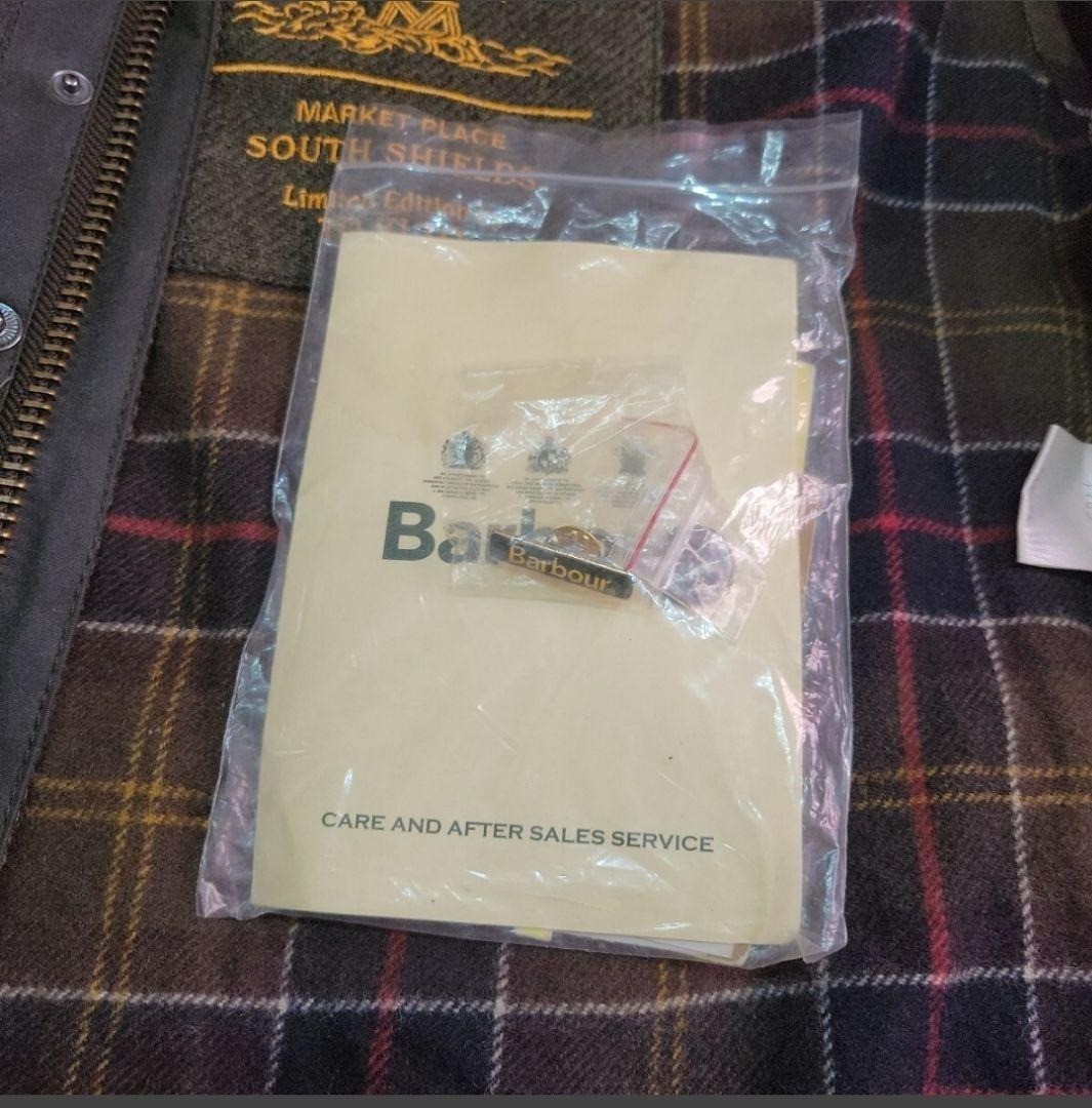 Rare Barbour TOKITO Beacon Oiled Military Jacket image 6