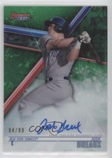 2018 Bowman's Best of Green Refractor 84/99 Josh Breaux #B18-KRO Auto 1h5