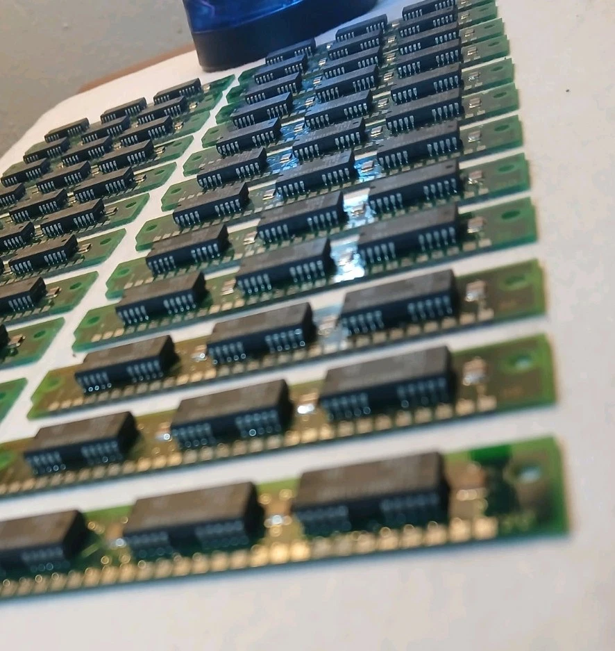 LOT~Vintage 90s Samsung 1mb RAM Memory KMM591000AN-7 30-pin  Vintage PC KOREA - Image 2 of 4