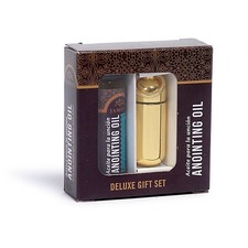 Soporte de aceite de unción-latón (caja juego de regalo)