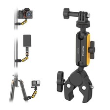 Super Clamp 360  Dual Ball Head Magic Mount Adapter for GoPro/DJI DSLR Monitor