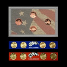 2009 P D S Lincoln Cent Penny - Proof & B.U. / Satin Finish 12 Coin Set