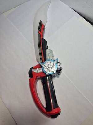 Power Rangers Super Megaforce Deluxe Mega Saber Red Sword - No Key - Tested -