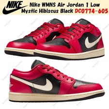 Jordan 1 Low Mystic Hibiscus Black' W for sale | eBay