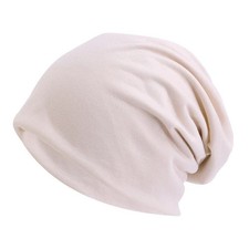 Mens Women Breathable Slouch Beanie Cap Thin Soft Stretch Skullcap Hat Headwear