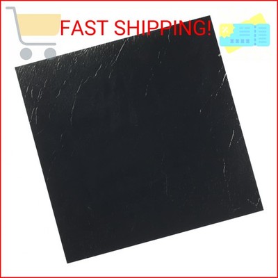 Nexus Self Adhesive 12-Inch Vinyl Floor Tiles, 20 Tiles - 12'' x 12'', Black Patte